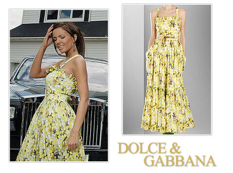 Рокля Dolce&Gabbana от колекция Пролет / Лято 2011.