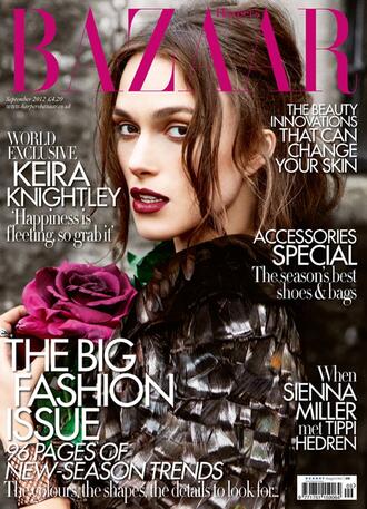 <p>Готик визията на Кийра Найтли за септемврийския брой на британския Harper's Bazaar</p>