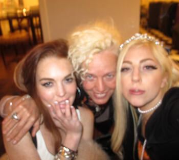 Лейди Гага и лейди Сврака