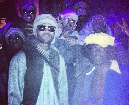 Крис Браун като Осама