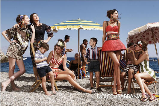 Модните семейни снимки на Dolce&Gabbana