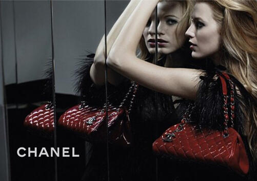 Блейк Лайвли за Chanel Mademoiselle в снимки