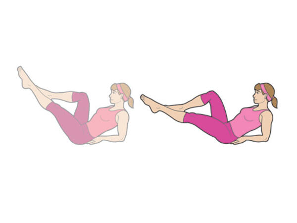 6 упражнения за плосък корем