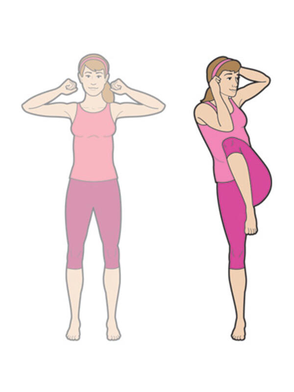 6 упражнения за плосък корем
