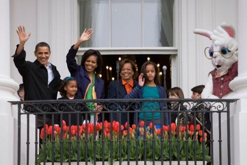 Великденски забавления със семейство Обама