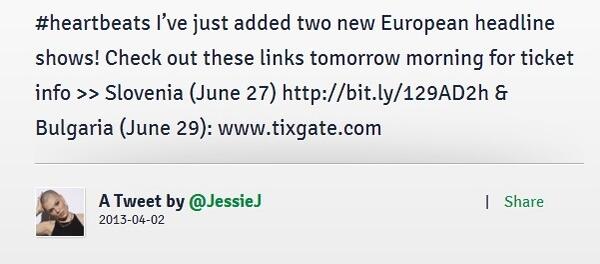 Джеси Джей идва в България!