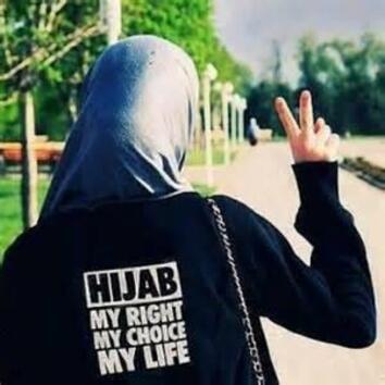 <p>"Хиджаб. Моето право. Моят избор. Моят живот."</p>