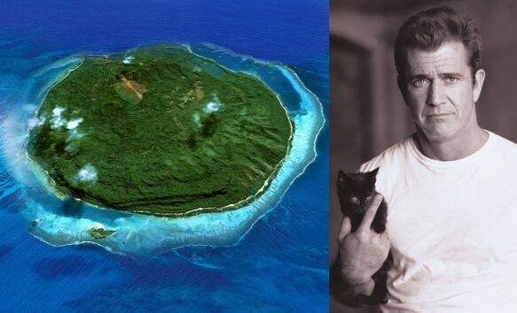 <p>Прелестният имот на Мел Гибсън се казва Маджо и е един от островите Фиджи.</p>