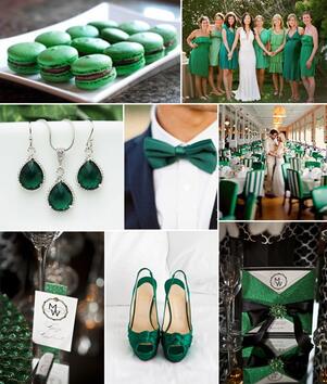 Тематичната сватба: Нещо зелено