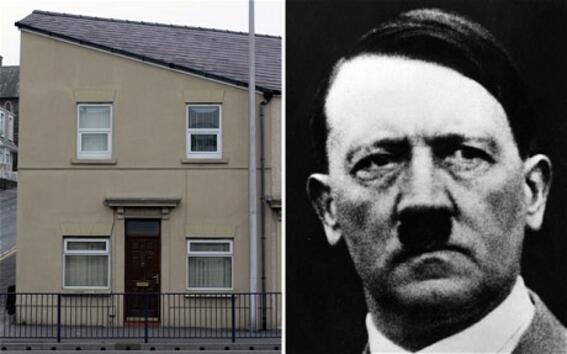 Къща с лика на Хитлер. Дали?