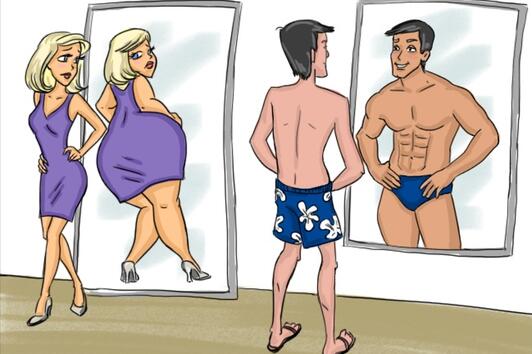 Забавни илюстрации, показващи непреодолимите различия между мъжете и жените
