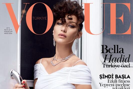 Бела Хадид за първи път на корица на Vogue!