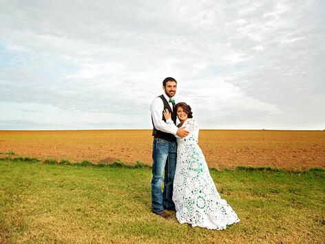 Аби от Арканзас и нейната сватбена рокля: има ли желание, има и начин