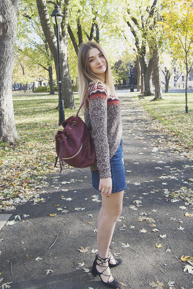 Стилните жени: Ежедневно есенно облекло 