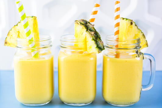 Сокът от ананас е много по-ефективен от сиропа за кашлица