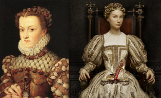 Francois Clouet: „Elizabeth of Austria“