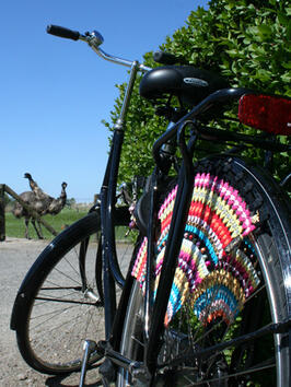 Холандски плетива красят колела
