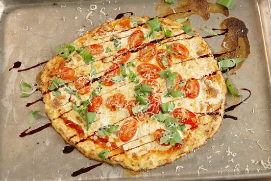 Пица с "тесто" от карфиол