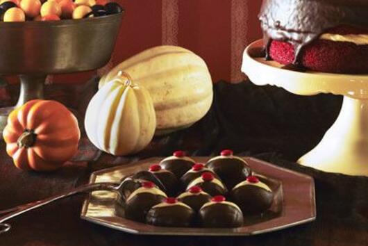 Рецепти за Хелоуин: Шоколадови очни ябълки 