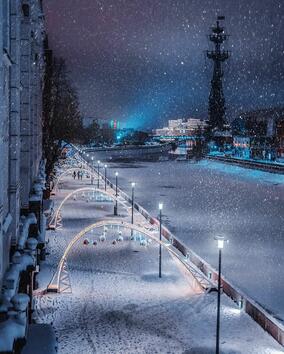 Московска зимна приказка, представена в невероятни фотографии
