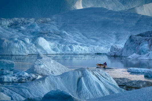 Величествените айсберги на Гренландия