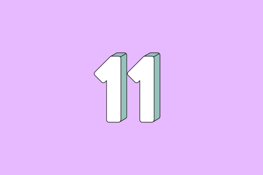 11 забавни факта за числото 11 