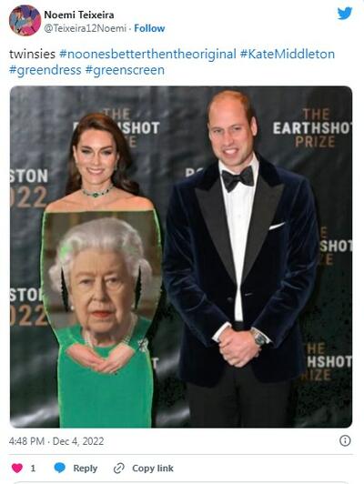 Кейт Мидълтън се появи със зелена рокля и предизвика ожесточена Photoshop битка