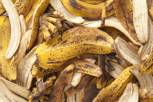 Могат ли банановите кори да намалят бръчките?