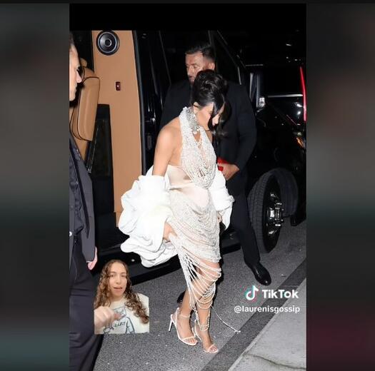 Ким Кардашян разруши поредната рокля на Met Gala?