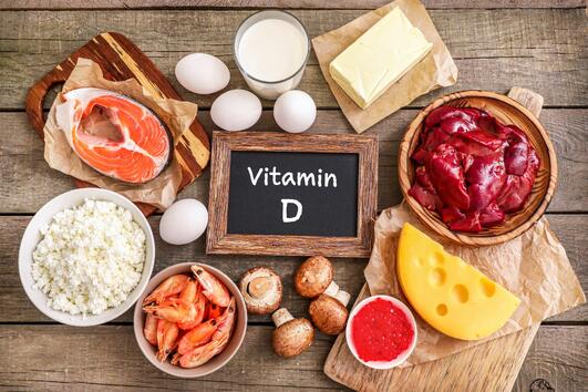 Кои храни съдържат витамин D?