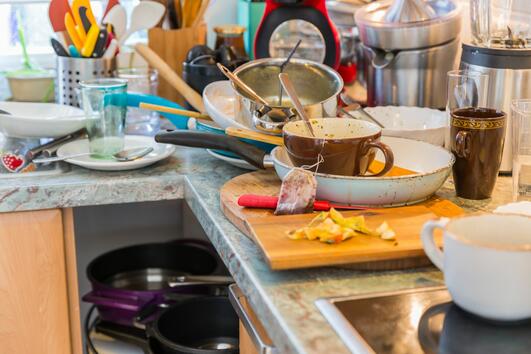 Това са най-мръсните места в кухнята ви