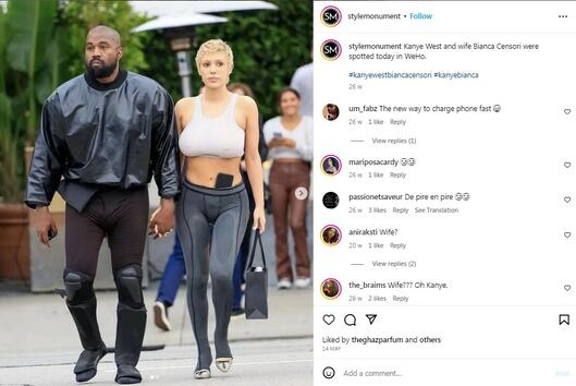Близки на Бианка Ченсори настояват тя да си "отвори очите" за Кание Уест