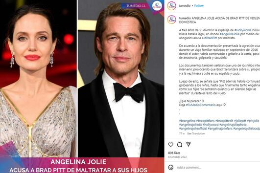 Анджелина Джоли: "Физическото насилие на Пит започна много преди инцидента в самолета през 2016 г."