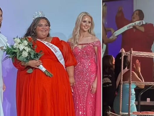 150-килограмова дама спечели конкурс за красота (СНИМКИ)
