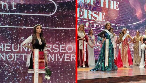 Българка ни прослави на конкурса "Woman of the Universe" в Южна Корея