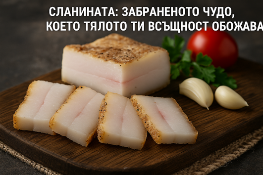 Сланината: забраненото чудо, което тялото ти всъщност обожава!
