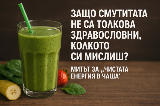 Защо смутитата не са толкова здравословни, колкото си мислиш?