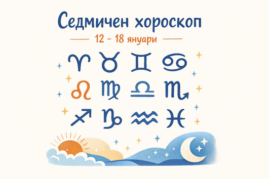 Седмичен хороскоп за седмицата 12-18 януари