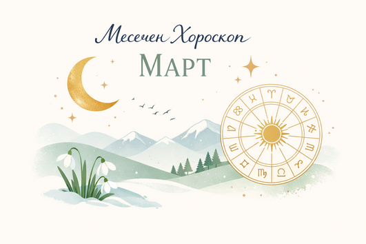 Месечен хороскоп за март: Време за ново начало, флирт с пролетта и малко смелост
