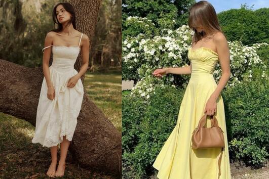 Как да стилизираме лятна рокля (sundress) през топлия сезон? 