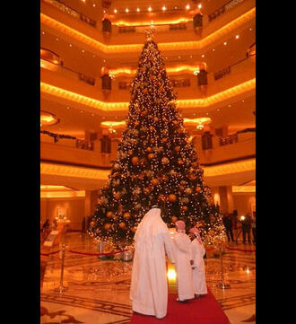 В Абу Даби за Коледа