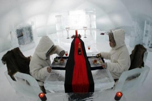 Почивка на минус 5 градуса в японския леден хотел