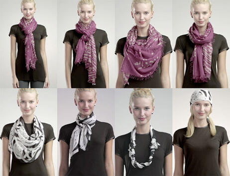 4 шала, 16 начина да ги носим