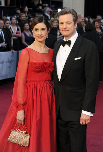 Ливия Фърт и съпругът ѝ, носителят на награда "Оскар", Колин Фърт