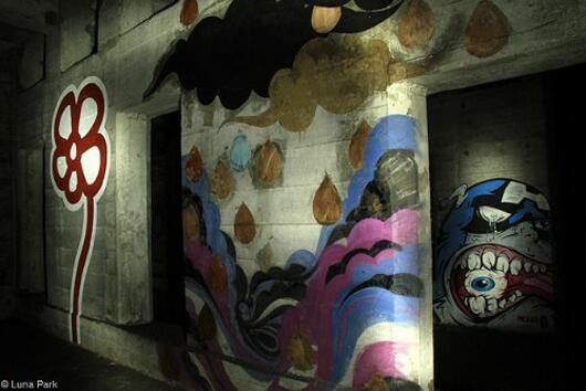 Внушителна изложба на графити в изоставена станция на метрото в Ню Йорк
