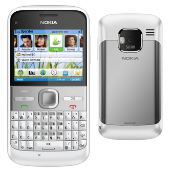 Новата Nokia E6 с QWERTY клавиатура
