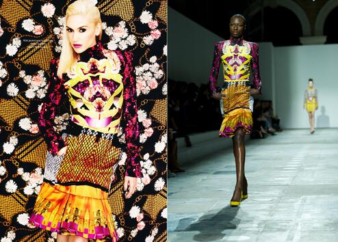 <p>Mary Katrantzou, есен 2012</p>