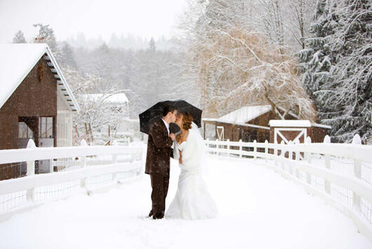 Зимна приказка за младоженци