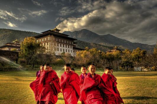 Щастието живее в кралство Бутан